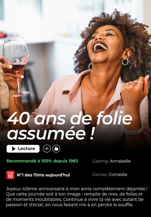 Digital poster | SERIES FORMAT